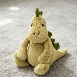 百亿补贴：邦尼兔 恐龙系列 害羞恐龙 绿色毛绒玩偶公仔（31cm）