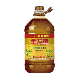 百亿补贴：金龙鱼 特选原香菜籽油5.25L