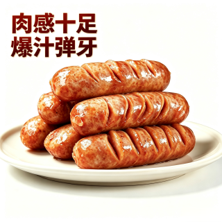 大希地 脆皮爆汁烤肠 508g/10根 折1.17元/根 炸锅烧烤食材 儿童零食 任选6件