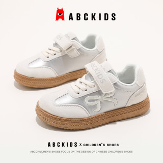 ABCKIDS 儿童德训鞋2026秋季新款女童百搭板鞋男童软底运动休闲鞋