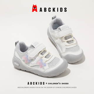 ABCKIDS 女童运动鞋2026春秋季儿童软底休闲鞋女孩舒适百搭公主鞋