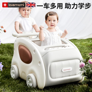 英国lovemami婴儿学步车手推助步车宝宝学步走遛娃路神器防o型腿
