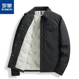 罗蒙 男款轻薄羽绒服外套 2026