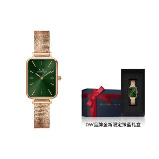 Daniel Wellington DW古希腊麦穗压纹表带小方表小绿表手表送女友新年送礼