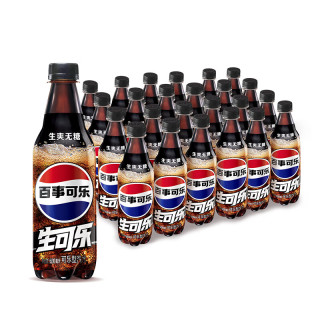 百事 无糖生可乐 500ml*24瓶 碳酸饮料