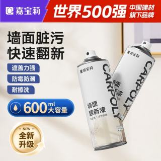 嘉宝莉 FH-KRM3125 墙面修复自喷漆 600ml 白色