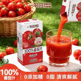 一甸园 100%FC番茄汁 125ml*6盒