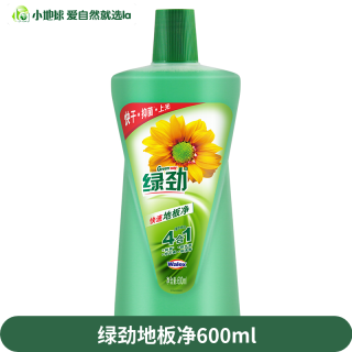 妈妈壹选 绿劲地板净组合装 地板清洁剂 600ml 清新香型 强力去污