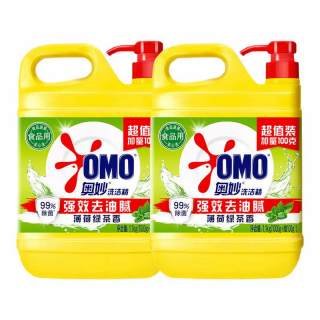 奥妙 强效去油腻洗洁精 金桔柠檬香1.1kg