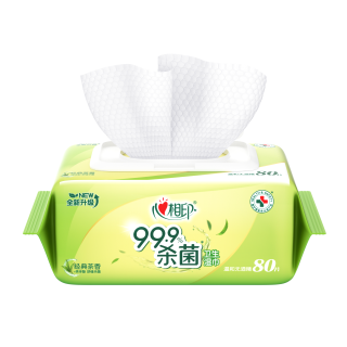 心相印 湿巾 经典茶香 80片*1包