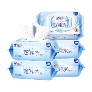 心相印 超纯水湿巾 80片*10包