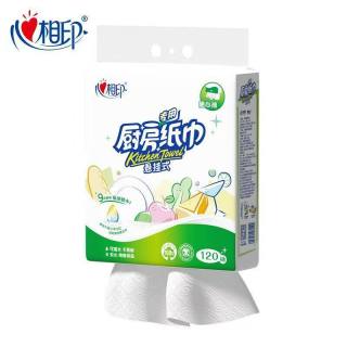 心相印 Infeel Me 心相印 K120DT1-CFZJ挂抽 悬挂式厨房用纸 吸水吸油纸巾 120抽/提 加厚装