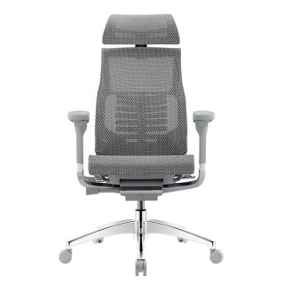 Ergonor 保友 Pofit智能电脑椅 人体工学椅 银白网 铝合金脚