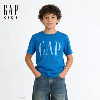 百亿补贴：Gap 男童2026春季新款纯棉印花字母logo短袖T恤儿童装美版890444