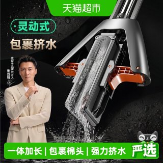 88VIP：佳帮手 免手洗海绵拖把家用一拖净