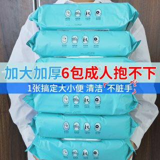 爱恩倍 护理失禁卧床老人用品湿纸巾家庭大包住院擦屁股湿巾湿厕纸