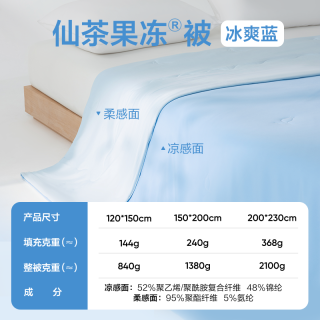 网易严选 果冻被A类夏凉被(低至69)