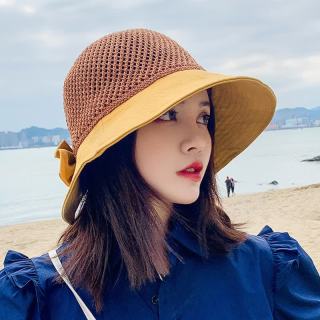 赫卡维 春季新款渔夫帽女防晒百搭