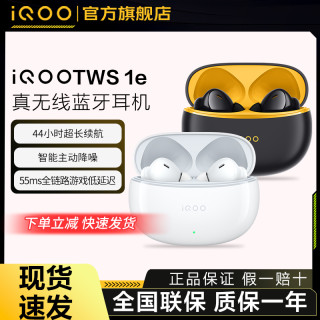 iQOO TWS 1e真无线主动降噪蓝牙耳机tws1e入耳式长续航