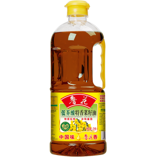 鲁花 低芥酸特香菜籽油 2L 自然物理压榨