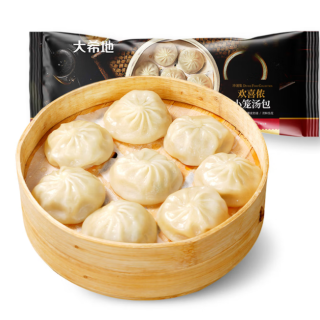 大希地 早餐半成品速冻食品 小笼汤包250g