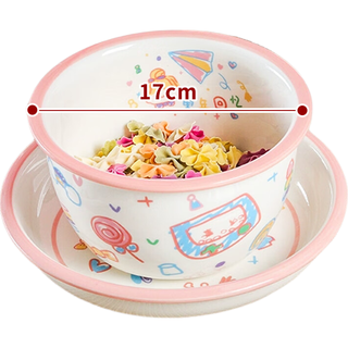 美厨 MCTC0827 陶瓷碗 6.6寸 童年回忆款