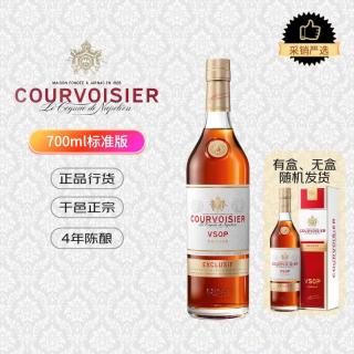 拿破仑 馥华诗 (Courvoisier) 法国原瓶进口干邑白兰地 洋酒700ml 拿破仑VSOP