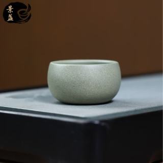 景盏 茶杯家用高端品茗茶具配套豆青砂