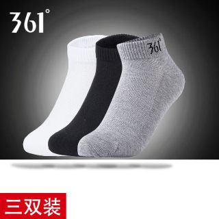 361° 运动袜新款舒适透气  3双