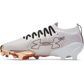 Under Armour 安德玛 男式 Blur Pro 足球鞋, (103) 白色/金属铜矿/黑色