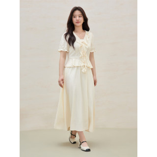 独束 大码女装法式半裙夏季新品
