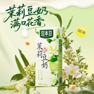 88VIP：豆本豆 茉莉豆奶 250ml*20盒