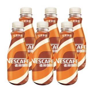 88VIP：雀巢 Nestle/雀巢即饮咖啡丝滑拿铁摩卡无蔗糖咖啡饮料