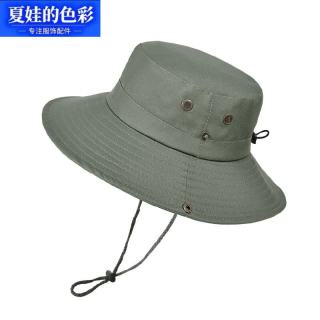 夏娃的色彩 户外男大檐防晒遮阳渔夫帽