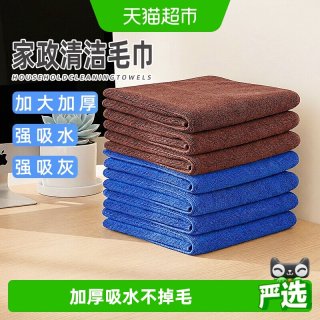 88VIP：优勤 单挑抹布 清洁毛巾 30×30CM 加厚 微纤维 吸水不掉毛