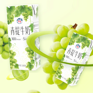 88VIP：乍甸 青提牛奶 200g*8盒 1.6kg