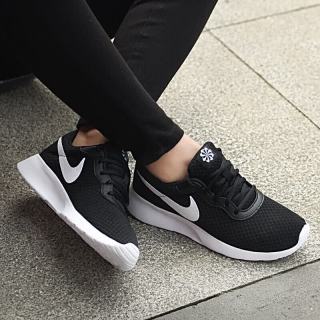 NIKE 女鞋夏季新款TANJUN低帮网面透气耐磨减震轻便休闲软底运动跑步鞋 DJ6257-004