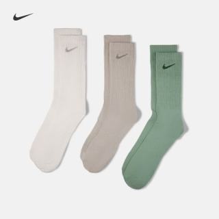 NIKE 速干中筒训练袜(3双)秋季支撑柔软