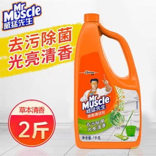 威猛先生 地面清洁剂洗瓷地砖除菌去污垢清洁神器家用木地板拖地液