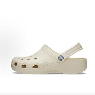 百亿补贴：crocs 经典洞洞鞋2cm 骨白色 男女同款10001-2y2运动拖鞋