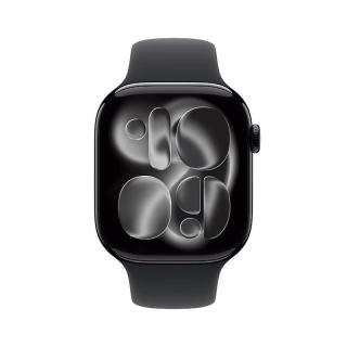 今日必买：Apple Watch Series 11 智能手表 GPS版 46mm 亮黑色铝金属表壳 黑色运动型表带 M/L