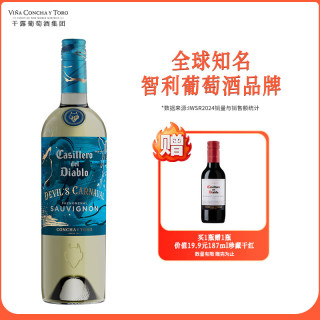 红魔鬼 嘉年华狂欢系列长相思半甜白葡萄酒750ml单瓶 智利红酒 嘉年华长相思半甜白单支