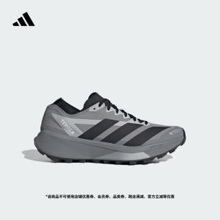 adidas 大速星 AGRAVIC GTX 2 GORE-TEX户外越野跑鞋男女阿迪达斯   灰色/黑色   38