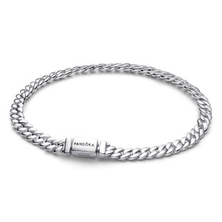 移动端：PANDORA 古巴链手链 银色 16cm 594367C00