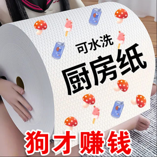 RBXC 懒人抹布干湿两用家用清洁厨房用纸专用纸巾一次性洗碗布吸水吸油