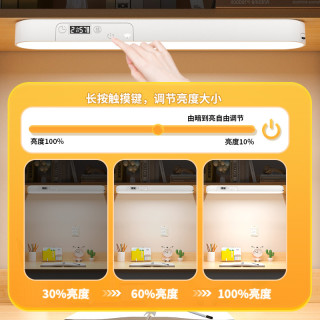 卧室床头灯家用磁吸灯台灯阅读灯充电宿舍led护眼小夜灯学习学生