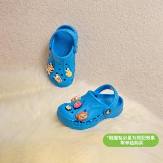 crocs rocs 卡骆驰 洞洞鞋夏季中大童拖鞋男女童凉鞋宝宝拖鞋包头沙滩鞋|207013
