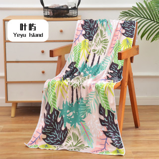 魅森 浴巾柔软速干不易掉毛70*140cm