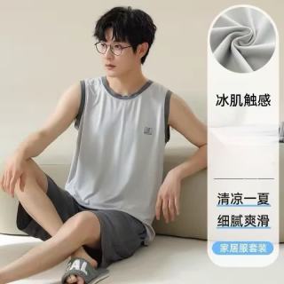 勋阳宇乐 背心男款夏季男无袖套装