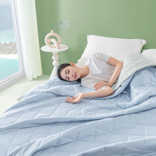 京东京造 100%夏眠眠金标羊毛薄被 100%澳洲丝光羊毛 2x2.3m